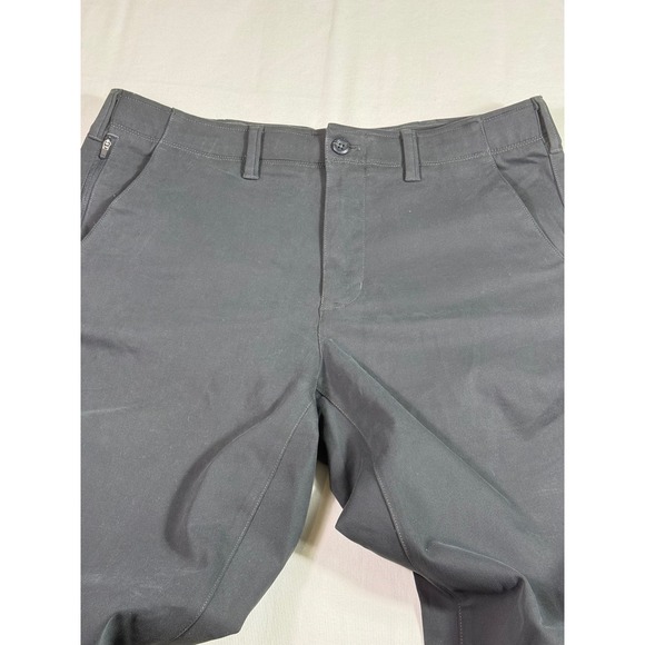 Eddie Bauer Men's Charcoal Gray Flex Chino Pants Size 36x30 Straight Fit - Picture 11 of 14